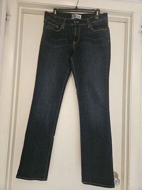 Seven7 Dark Indigo Women's Bootcut Jeans - Mid Rise